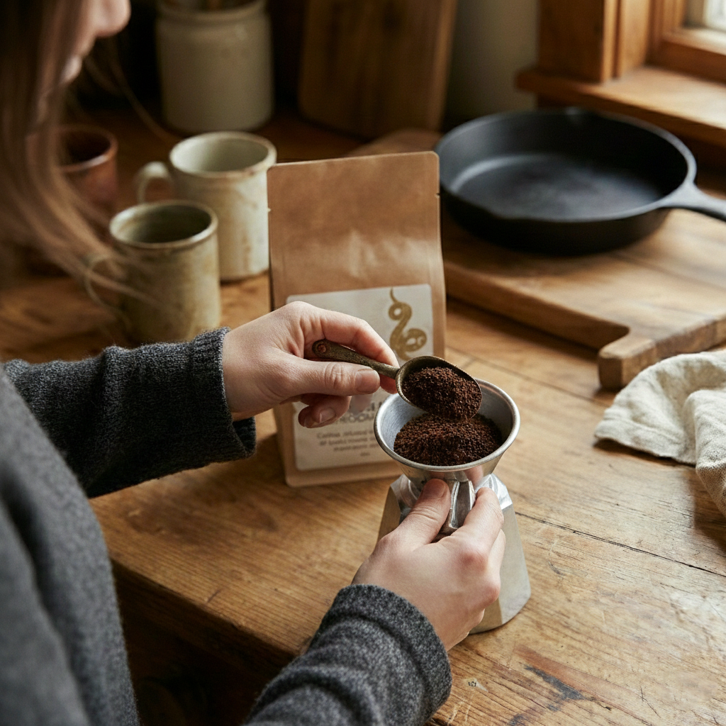 Mushroom Coffee Fusion - Lion’s Mane & Chaga 4oz