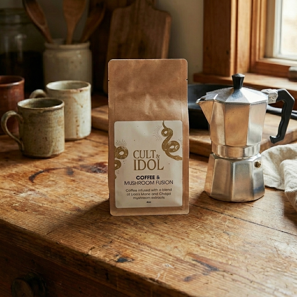 Mushroom Coffee Fusion - Lion’s Mane & Chaga 4oz
