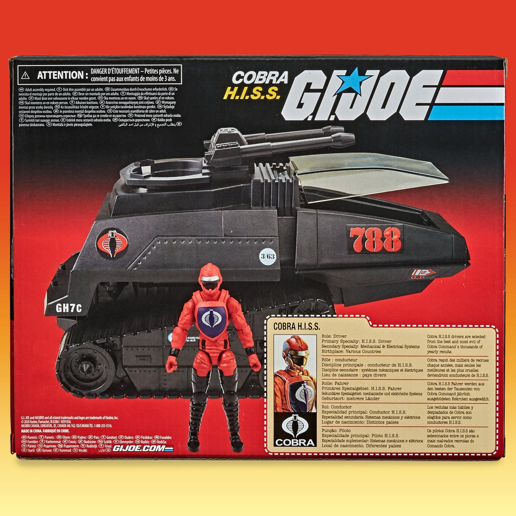 G.I. Joe Retro Collection Cobra H.I.S.S.