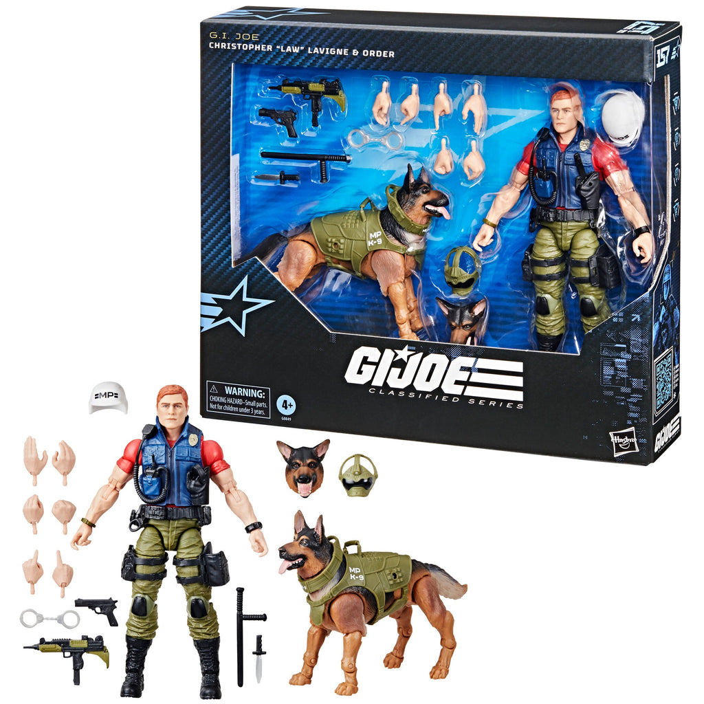 G.I. Joe Classified Series #157 Christopher "Law" Lavigne & Order