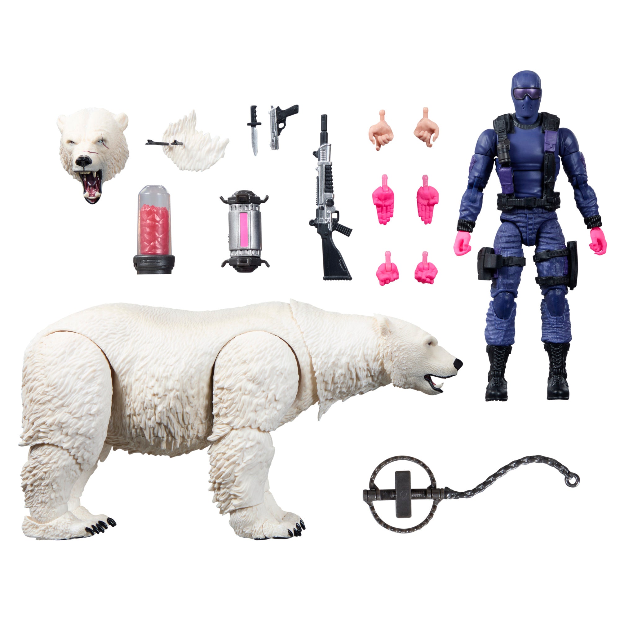 G.I. Joe Classified Series #161 Snake Eyes & Polar Bear