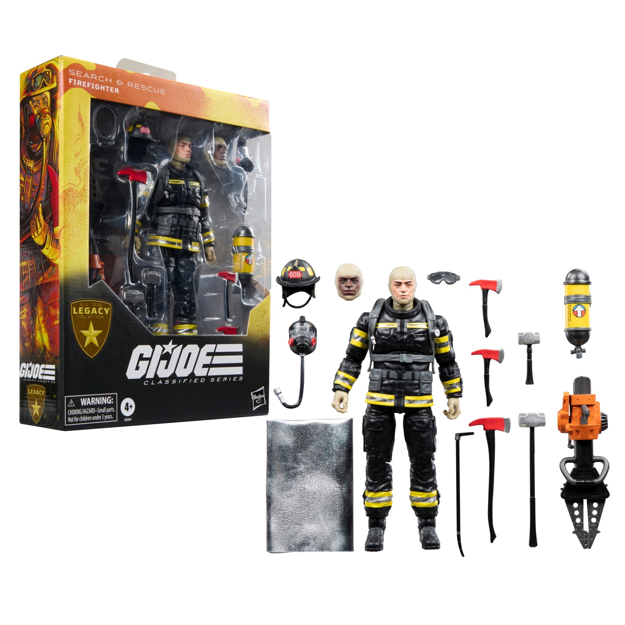 G.I. Joe Classified Series Legacy Collection - Search & Rescue Firefighter