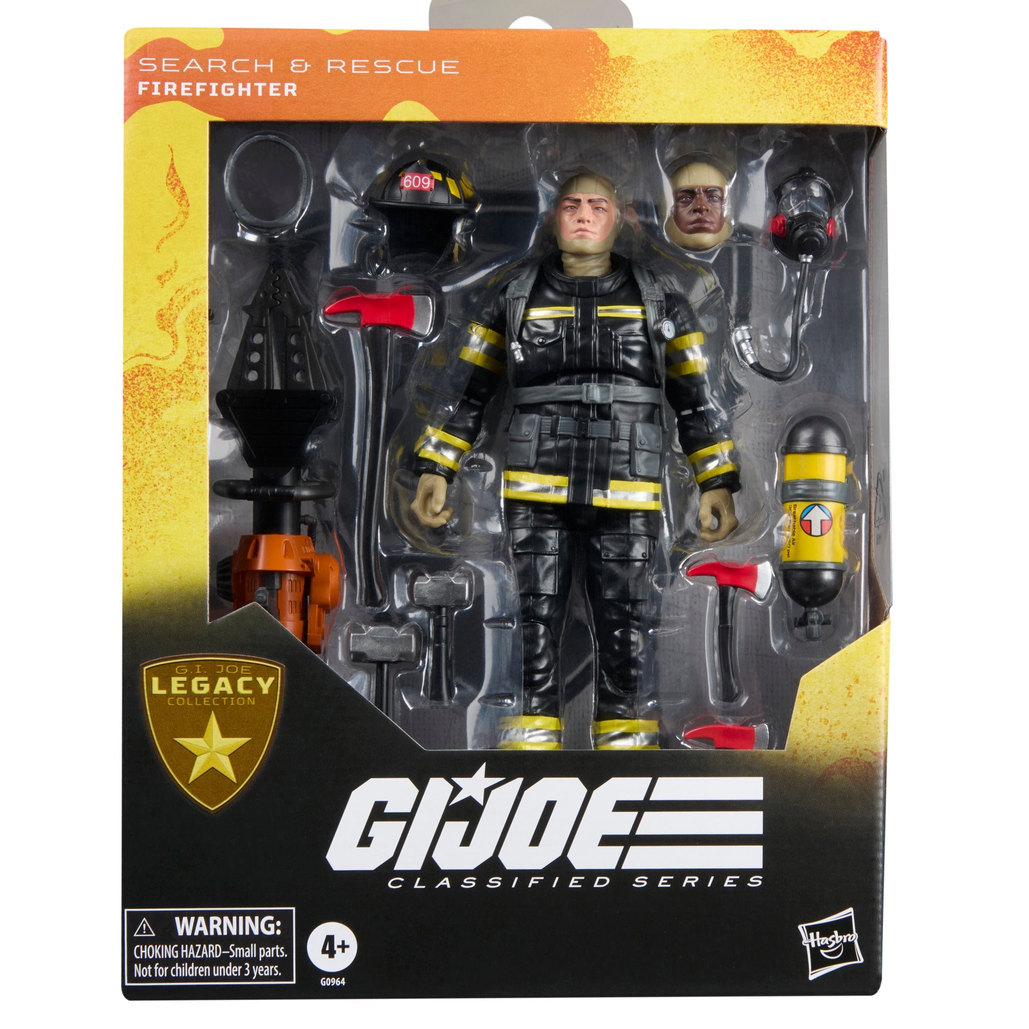 G.I. Joe Classified Series Legacy Collection - Search & Rescue Firefighter