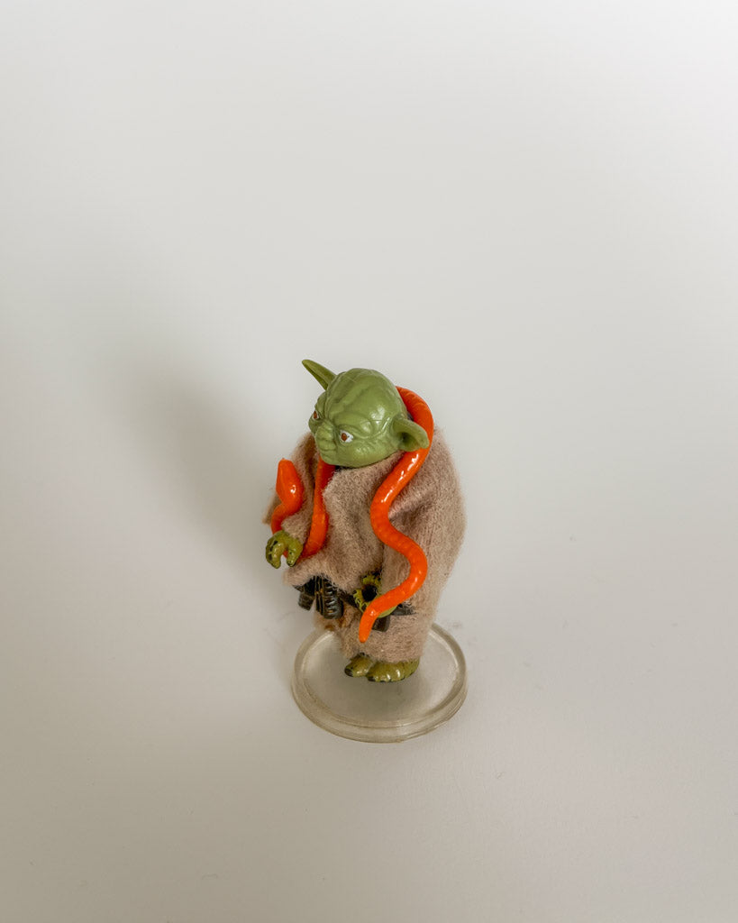 Yoda W/Orange Snake Star Wars ESB 1980 Vintage Kenner ORIGINAL