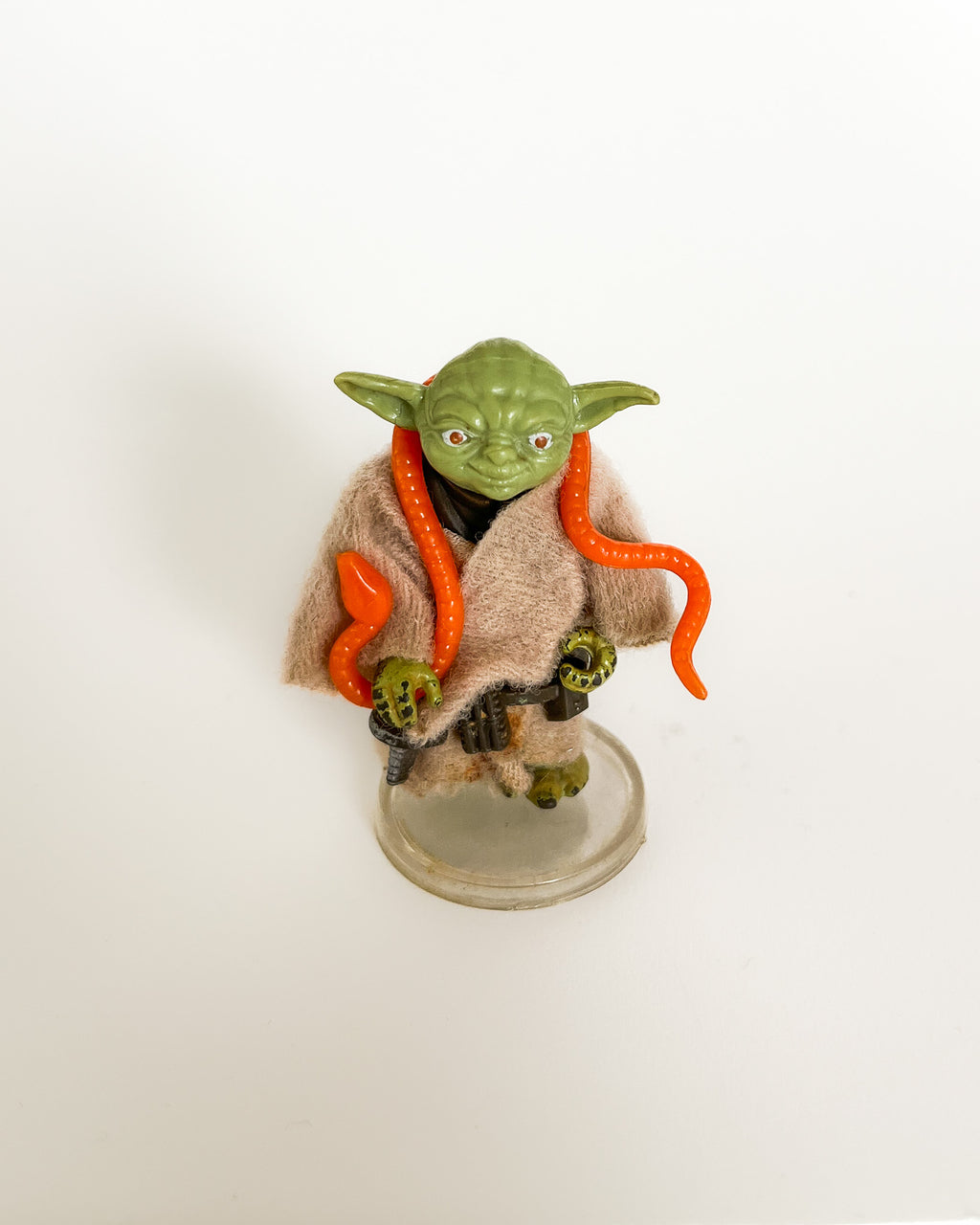 Yoda W/Orange Snake Star Wars ESB 1980 Vintage Kenner ORIGINAL