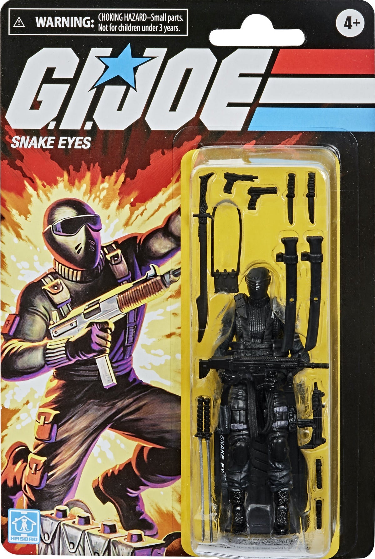 G.I. Joe Retro Collection - Snake Eyes (Subpar Packaging)